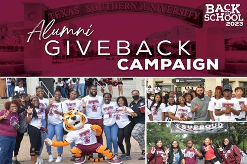 Texas Southern University Kicks Off Back to School Alumni Giveback Campaign