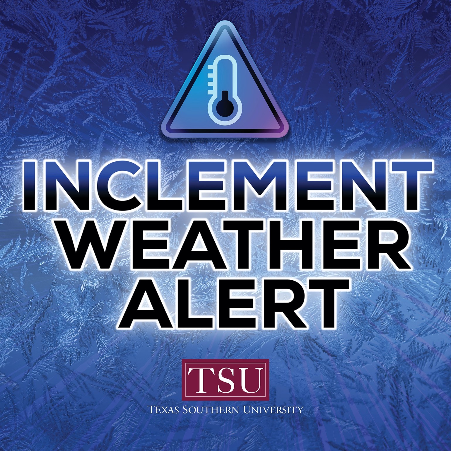 Texas Southern University to Modify Operations Ahead of Inclement Weather 